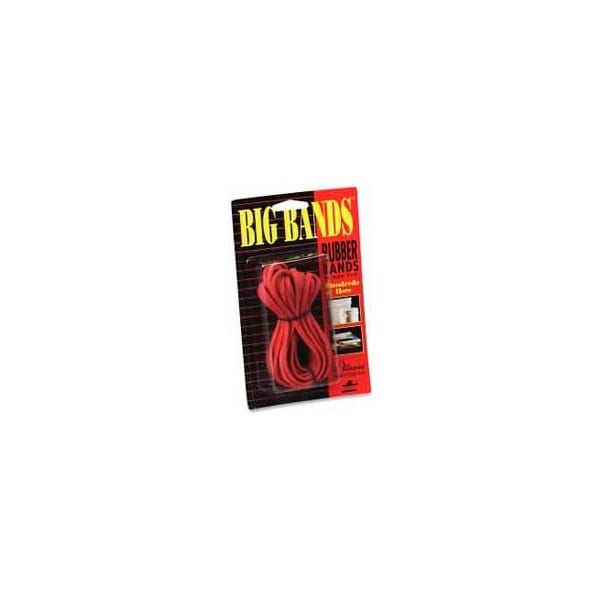 Alliance Rubber Alliance Big Bands Rubber Bands, 7" x 1/8", Red, 12/Pack ALL 700 - main